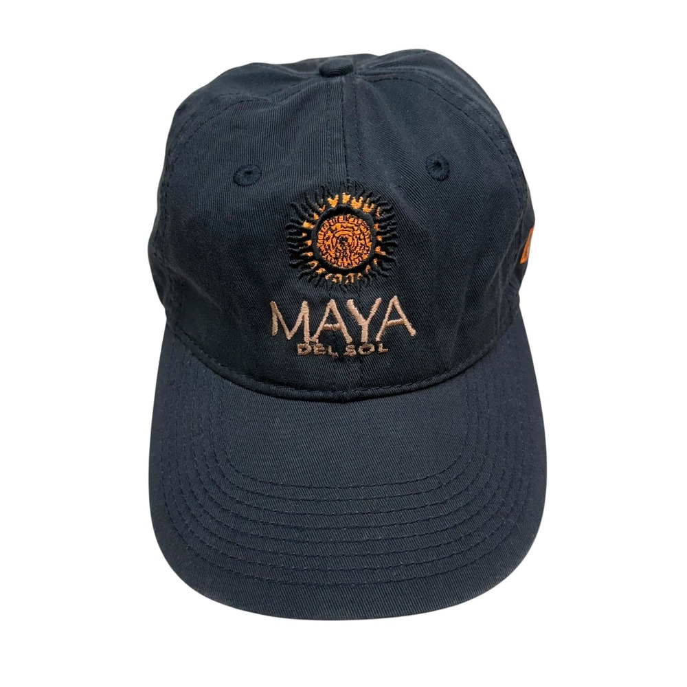 Maya Del Sol Ball Cap Hat Heat Eat Chill The Game Strapback Black Women OSFM